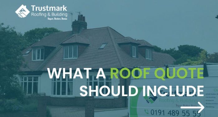 What Should Roof Quote Include?